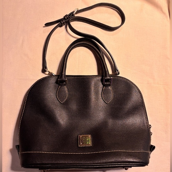 Dooney & Bourke Saffiano Satchel - Picture 10 of 11